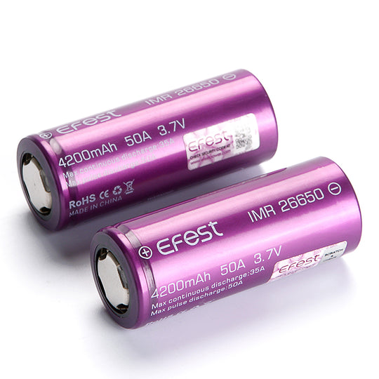 Accu Efest 26650 - 4200 mAh