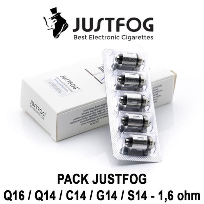 Résistance Q16, Q16 Pro, C14 - JustFog