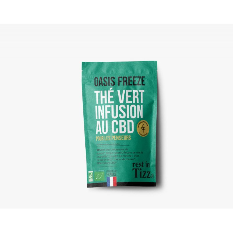 Mix Thé vert - Infusion BIO au CBD